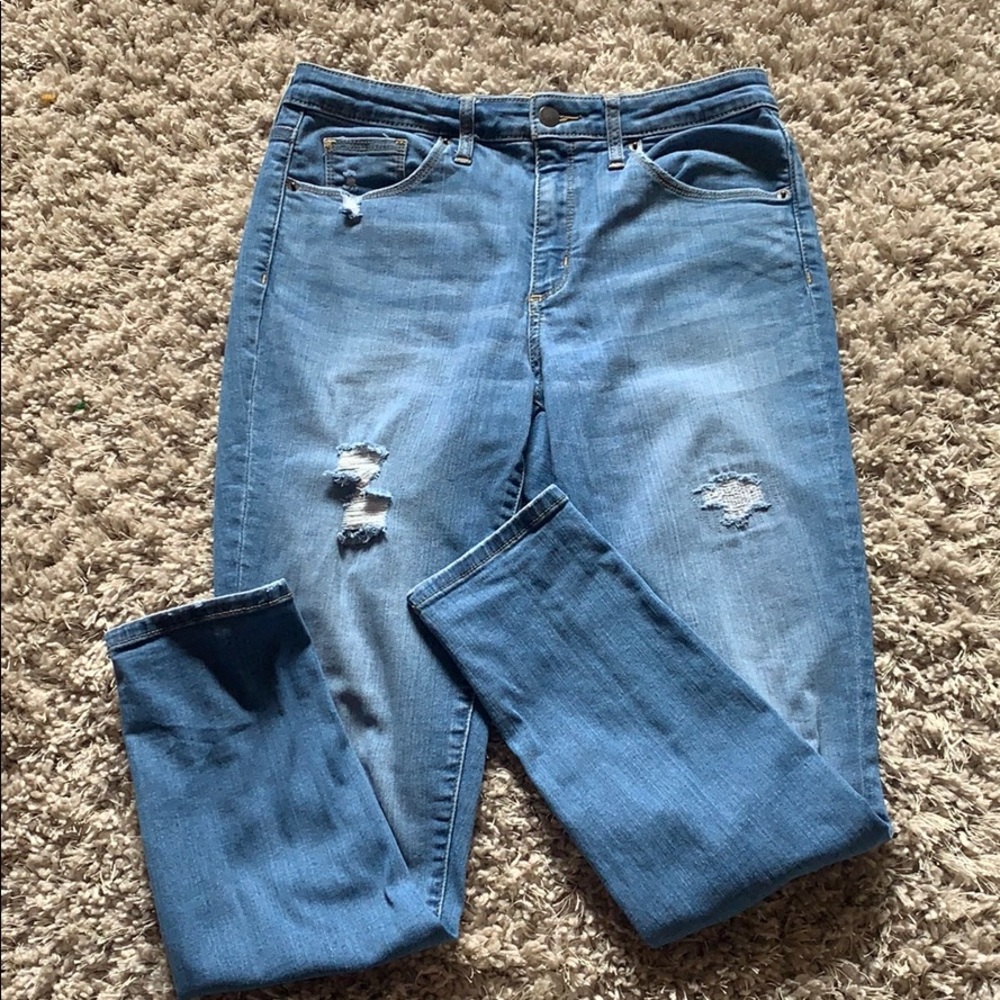 Universal thread cropped ankle High Waist jeans